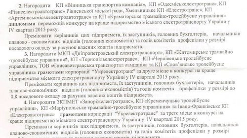 «Одесгорэлектротранс» стал лучшим в Украине