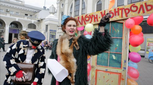 Одесские клоуны измерили у гостей города «градус юмора»
