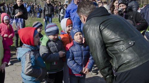 В уборке склонов вдоль Трассы здоровья приняли участие более 500 одесситов