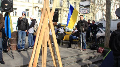 Активисты блокируют работу одесской прокуратуры