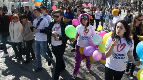 В Одессе прошел «Парад мыльных пузырей»