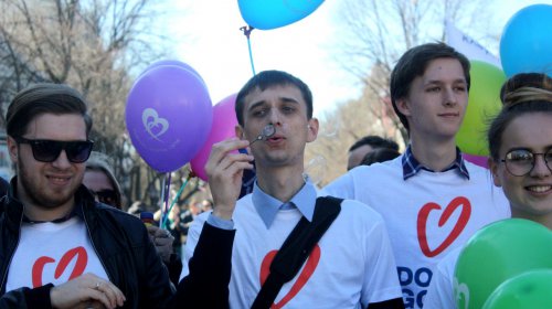 В Одессе прошел «Парад мыльных пузырей»
