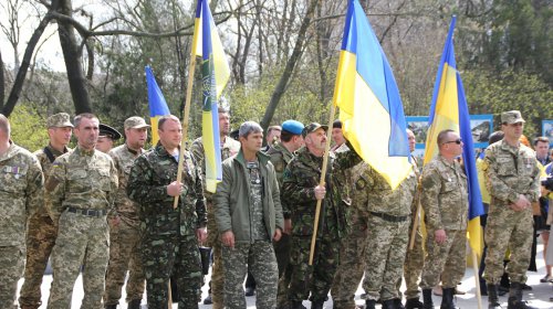На Аллее Славы провели молебен по погибшим войнам АТО