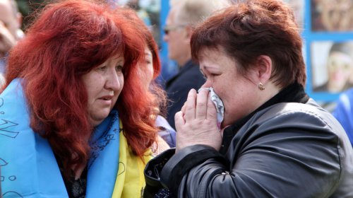 На Аллее Славы провели молебен по погибшим войнам АТО