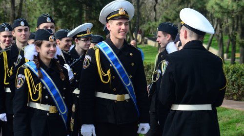 Одесские школьники заступили на Почетную Вахту Памяти