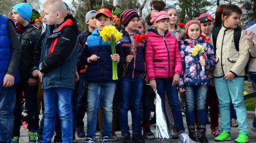 Одесские школьники заступили на Почетную Вахту Памяти