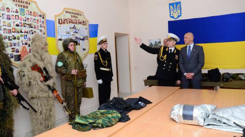 Одесские школьники заступили на Почетную Вахту Памяти