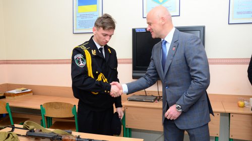 Одесские школьники заступили на Почетную Вахту Памяти