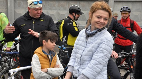 Велосипедистам устроили экскурсию по территории Одесского порта