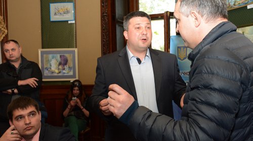 Одесские националисты сорвали заседание ученых