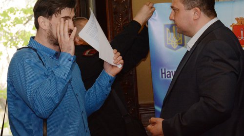 Одесские националисты сорвали заседание ученых