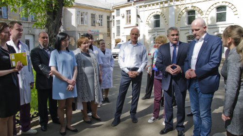 Делегация из Регенсбурга посетила одесские больницы