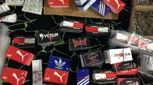В Одесской области накрыли очередной цех по производству «липовых» Adidas и Nike