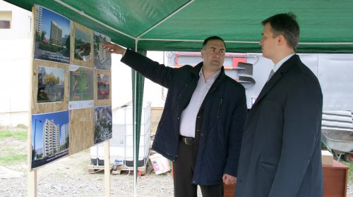 В Одессе забили первую сваю жилого дома для льготников