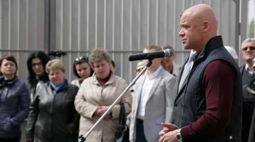 В Одессе забили первую сваю жилого дома для льготников