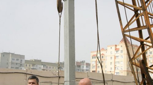 В Одессе забили первую сваю жилого дома для льготников