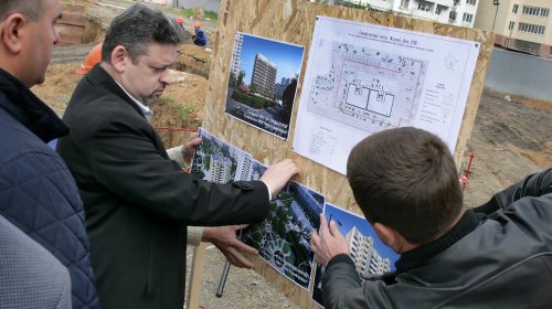 В Одессе забили первую сваю жилого дома для льготников