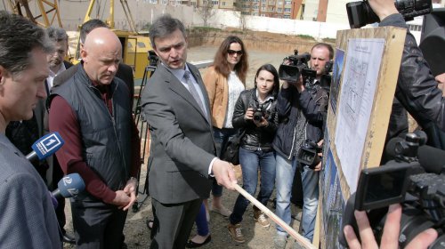 В Одессе забили первую сваю жилого дома для льготников