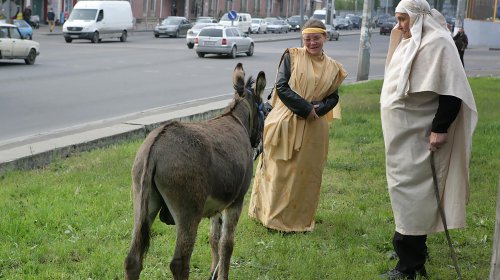 Одесситам показали Пасхальную реконструкцию