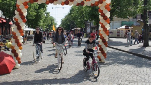 Tour d'Odessa: по центру города проехали велосипедисты