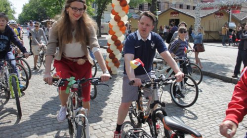 Tour d'Odessa: по центру города проехали велосипедисты