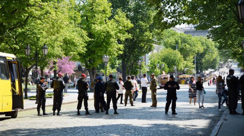 На Соборной площади почтили память погибших 2 мая