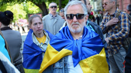 На Соборной площади почтили память погибших 2 мая