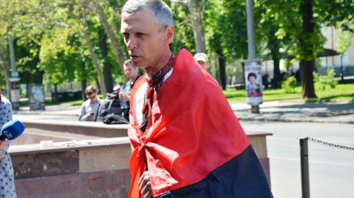 На Соборной площади почтили память погибших 2 мая