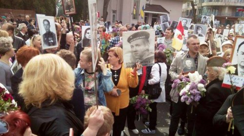 На Аллее Славы прошла акция «Бессмертный полк»