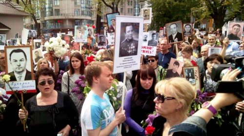 На Аллее Славы прошла акция «Бессмертный полк»
