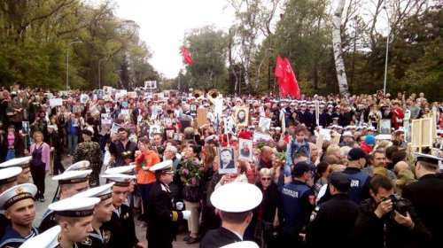 На Аллее Славы прошла акция «Бессмертный полк»