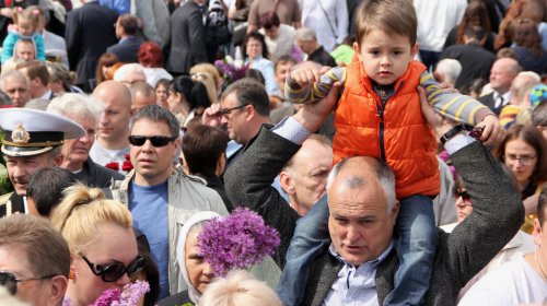 9 мая на Аллее Славы: как это было (фоторепортаж)