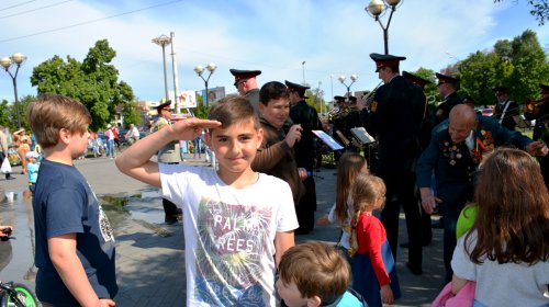 В День Победы одесситы слушали оркестр Военной академии