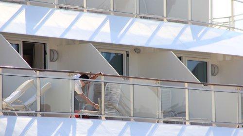 В Одесский порт зашел первый в этом году круизный лайнер (фоторепортаж)