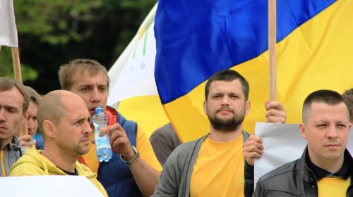 «Жмака в отставку»: под стенами ОГА прошел митинг 