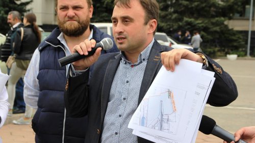 «Жмака в отставку»: под стенами ОГА прошел митинг 