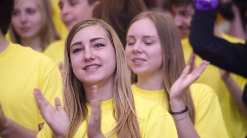 Веселые и находчивые школьники сражались за «Кубок мэра» (фоторепортаж)
