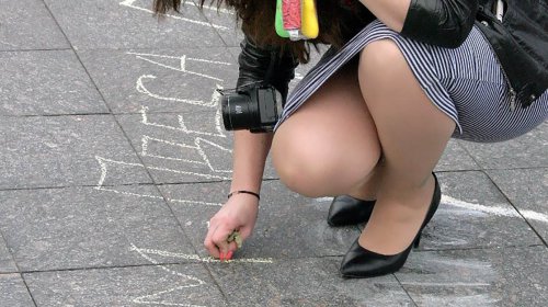 Акция памяти жертв депортации крымских татар (фоторепортаж)