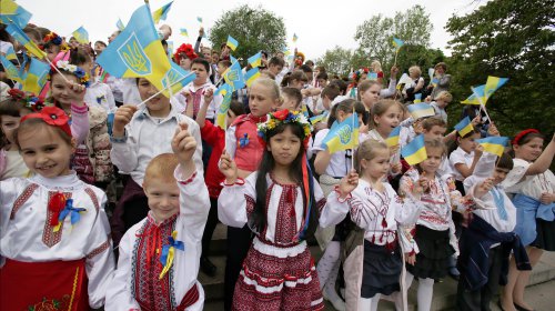 Ко Дню вышиванки в Одессе прошел флешмоб (фоторепортаж)