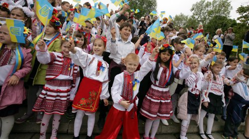 Ко Дню вышиванки в Одессе прошел флешмоб (фоторепортаж)
