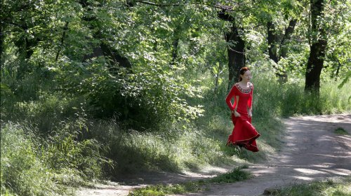Средневековые бои на мечах в одесском парке (фоторепортаж)