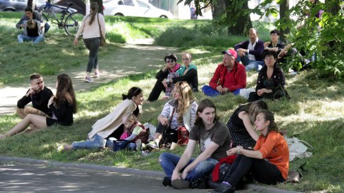 Средневековые бои на мечах в одесском парке (фоторепортаж)