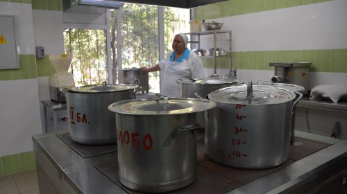 В детсаду на Маршала Жукова после капремонта открыли пищеблок