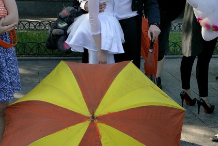 По Приморскому бульвару прошел парад одесских фестивалей