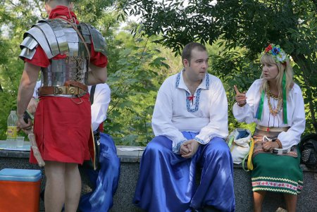 По Приморскому бульвару прошел парад одесских фестивалей