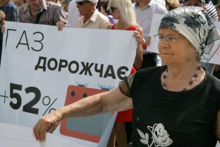 В Одессе протестовали против высоких коммунальных тарифов