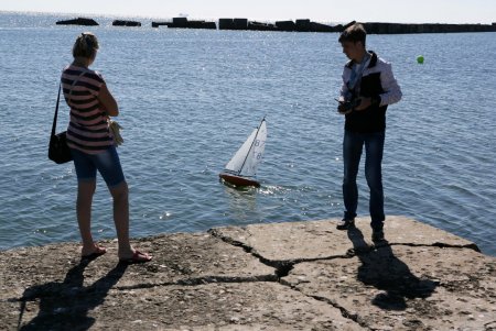 В Одессе прошла радиоуправляемая регата (фоторепортаж)