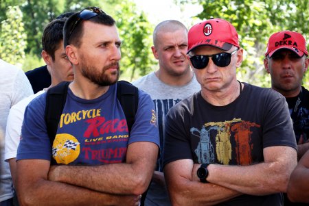 В будущем мотовелоэкстремальном парке устроили субботник (фоторепортаж)