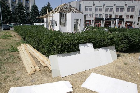 «Будкой Саакашвили» займутся в прокуратуре