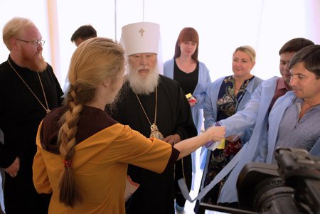 Одесских пятерняшек покрестили